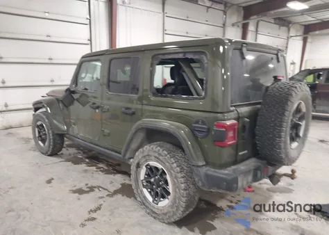 2021 Jeep Wrangler Unlimited Rubicon 4X4 из США, поврежденный, VIN 1C4HJXFG0MW571987